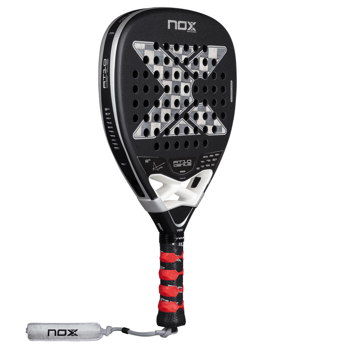 Raquette de padel Nox AT10 Luxury Genius Attack 18K Alum 2026 by Agustín Tapia