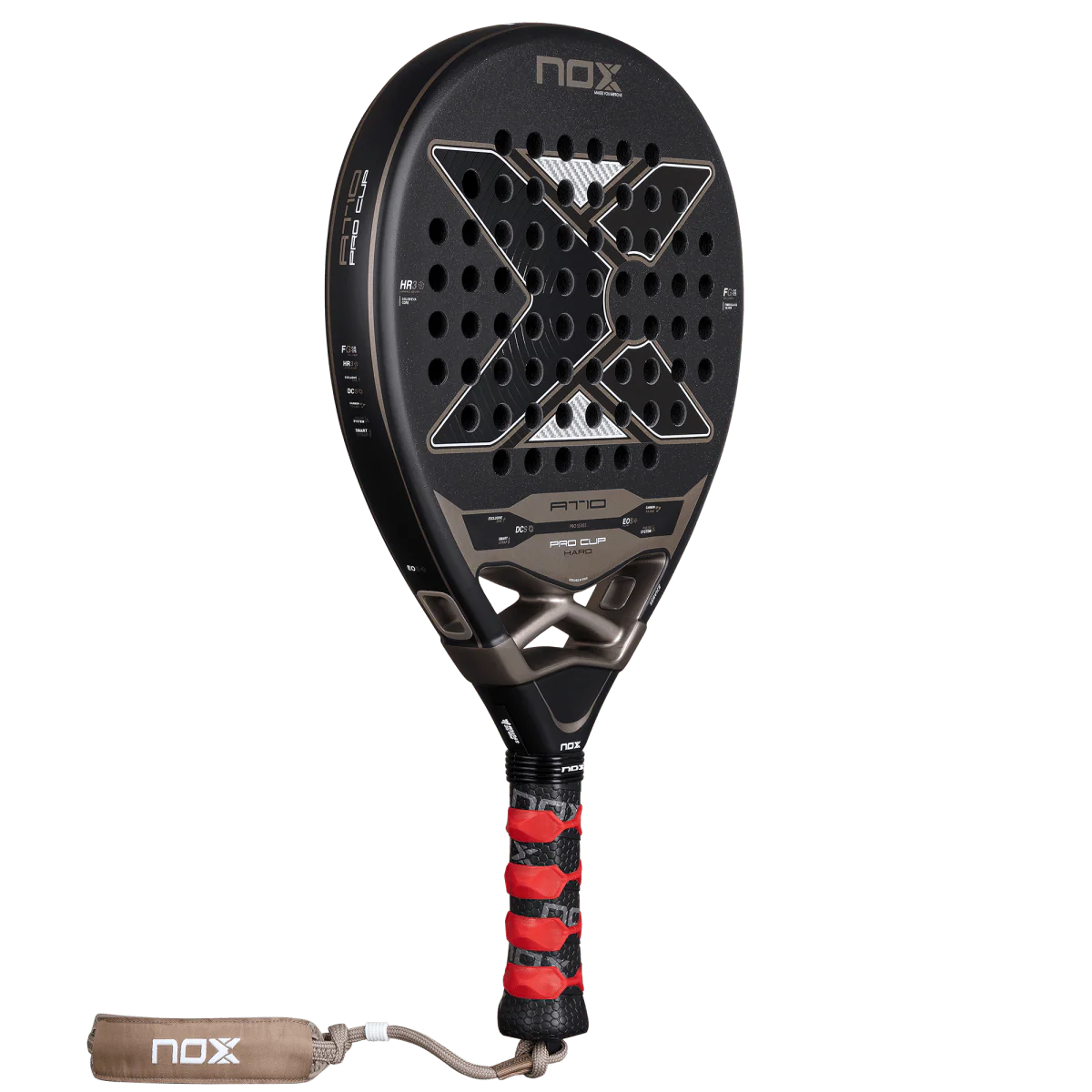 Raquette de padel Nox AT10 Pro Cup Hard 2026 by Agustín Tapia