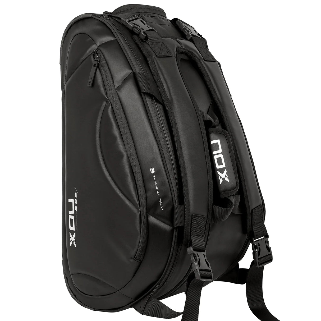 Bretelles rembourrées du sac Nox Pro Noir pour un confort optimal