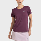 Tee Shirt de padel Bullpadel Omur Ciruela