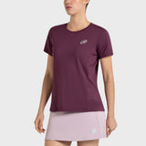 Tee Shirt de padel Bullpadel Omur Ciruela