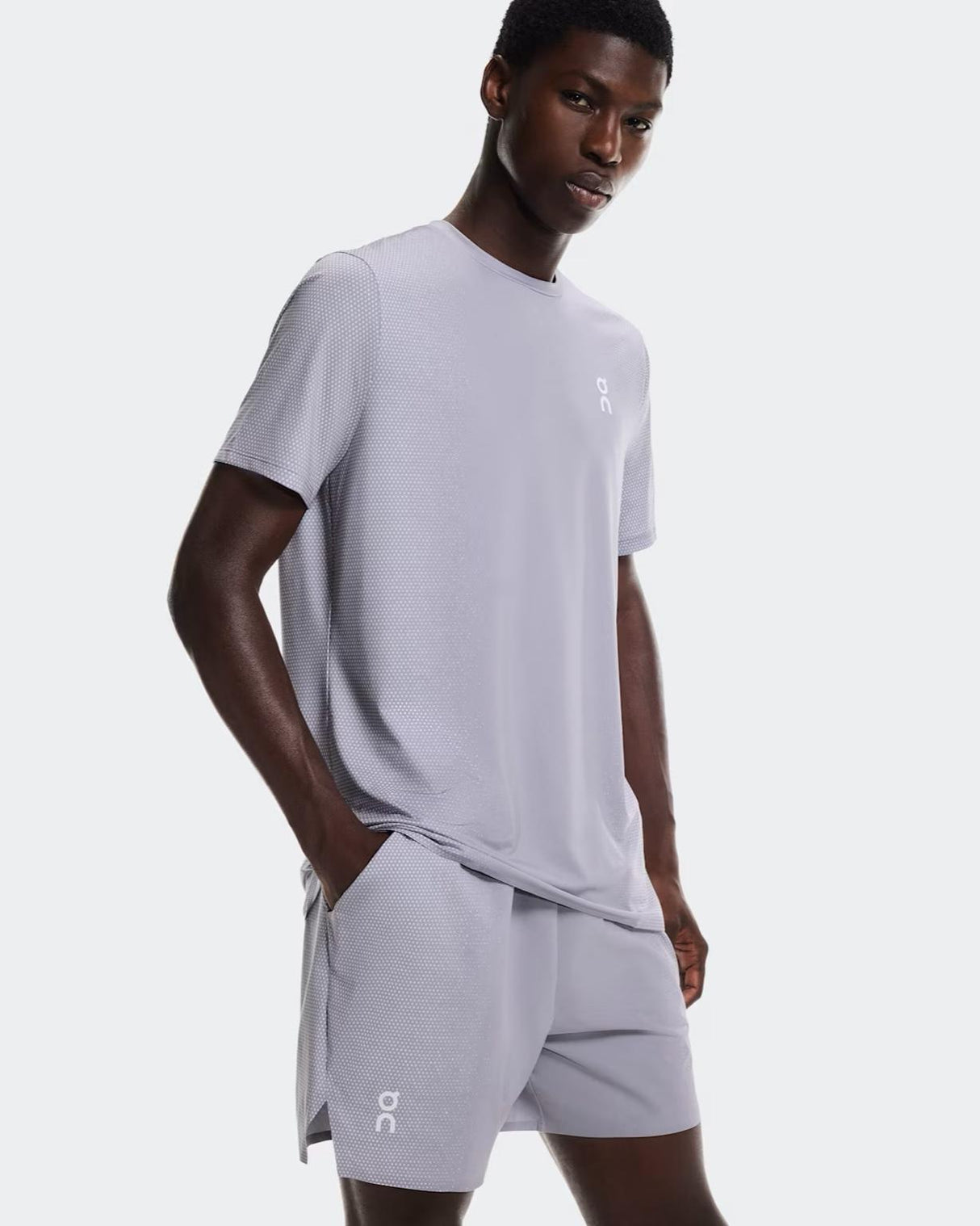 Short On Court Shorts Men Lilac Dim