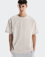 Tee Shirt On Club T Graphic Tennis Silver