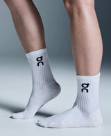 Chaussettes On Logo Sock High 3P White vue avant
