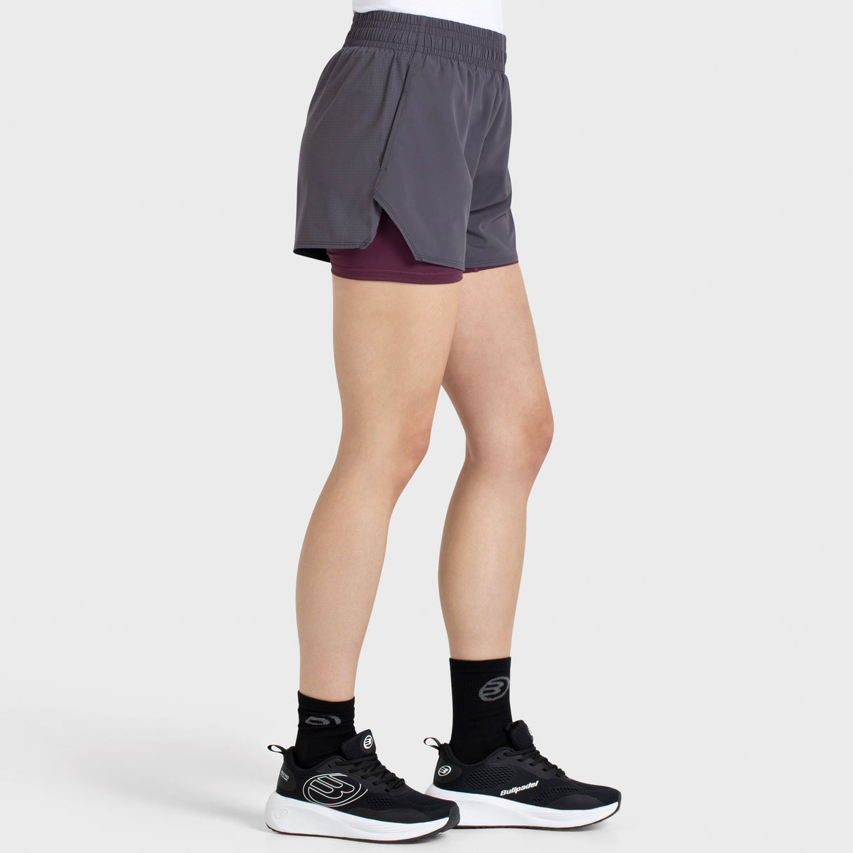 Short de padel Bullpadel Orfeu Asfalto
