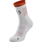 Chaussettes de padel Babolat Lebron blanches, accessoires pour sport, confort et style pour la pratique du padel.