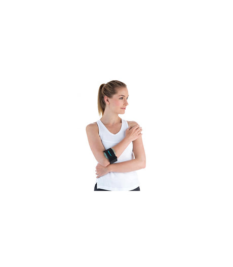 DJO Aircast Bracelet Pneumatique détail gonflage et support