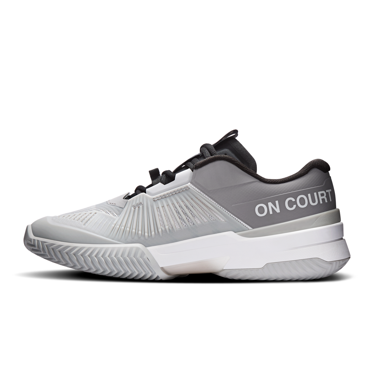 Chaussures de padel On THE ROGER Pro Fire Clay Women Glacier Black