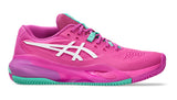 Chaussures de padel Asics Gel Resolution X Clay Sakura / White