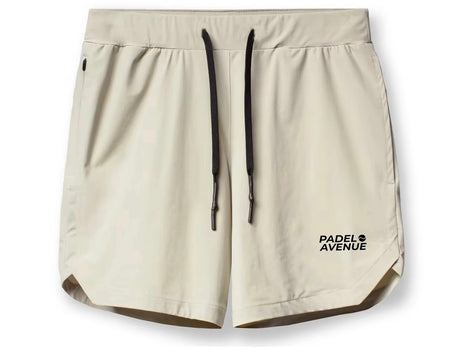 Comfortable and flexible Short Pro Padel Avenue Beige for athletes.

