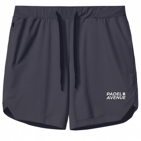 Comfortable Short Pro Padel Avenue Gris designed for padel athletes.

