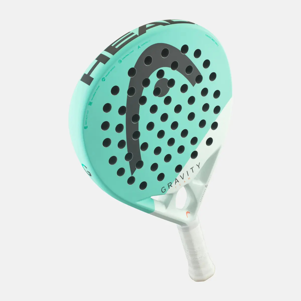 Raquette Head Gravity Team en action sur le terrain de padel