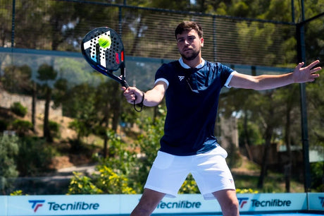 Pala Tecnifibre Curva Power logo et branding