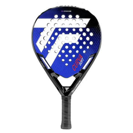 Pala Tecnifibre Curva Soft vue de face pour puissance et précision