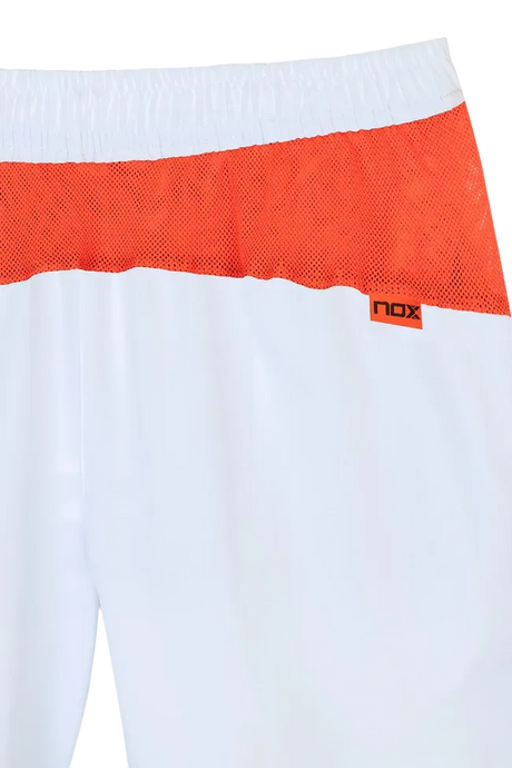 Short Nox Team White design moderne pour padel