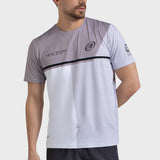 Tee Shirt de padel Bullpadel Paquito Navarro 26I Blanco