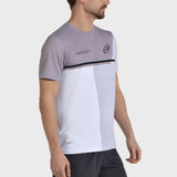 Tee Shirt de padel Bullpadel Paquito Navarro 26I Blanco