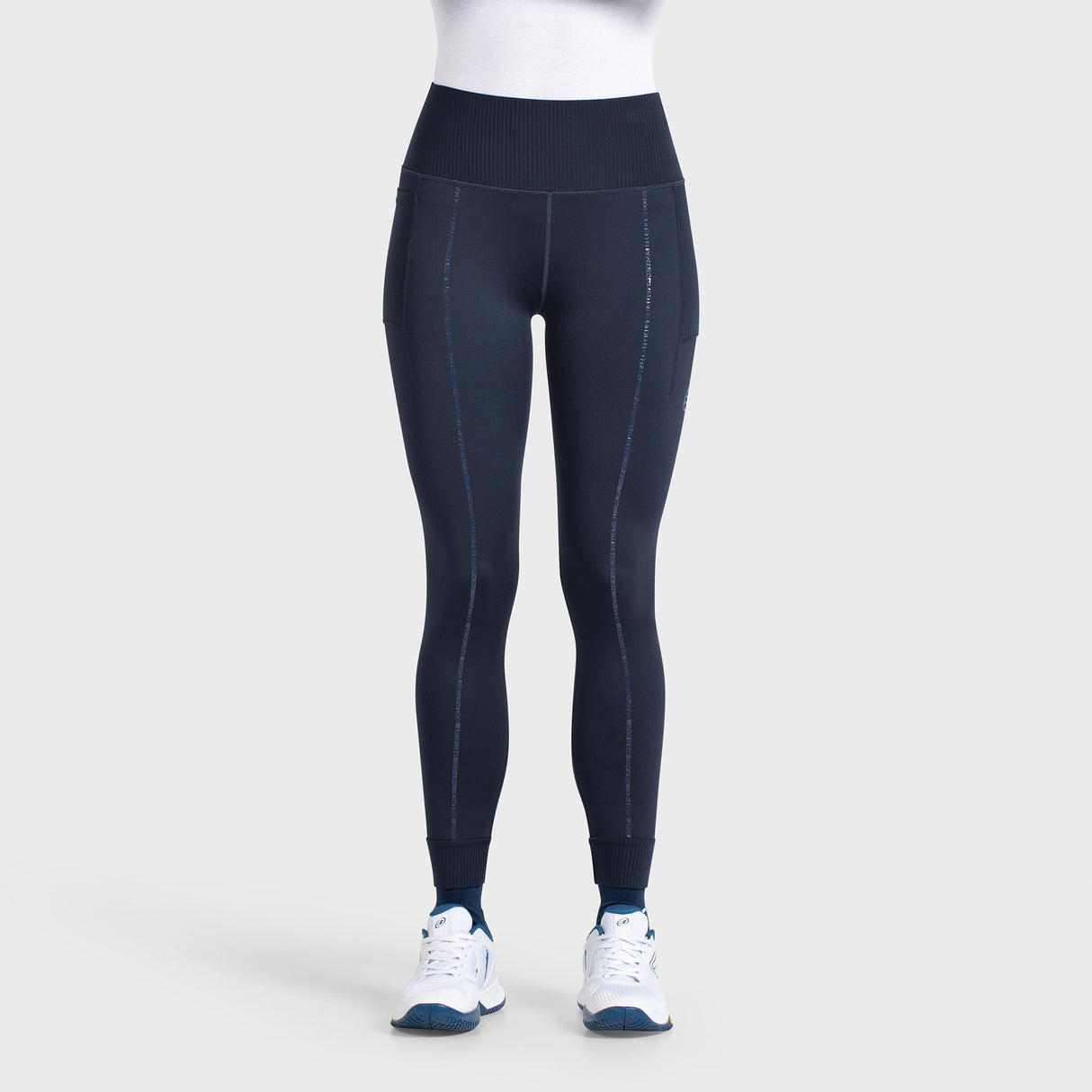 Legging de padel Bullpadel Pielar Azul Marino