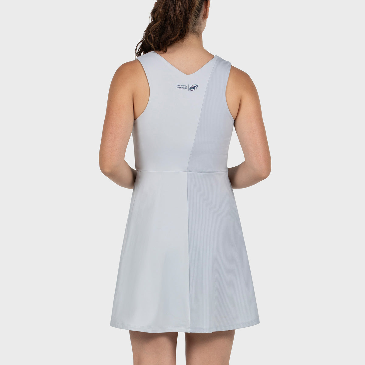 Robe de padel Bullpadel Pineta Gris Claro