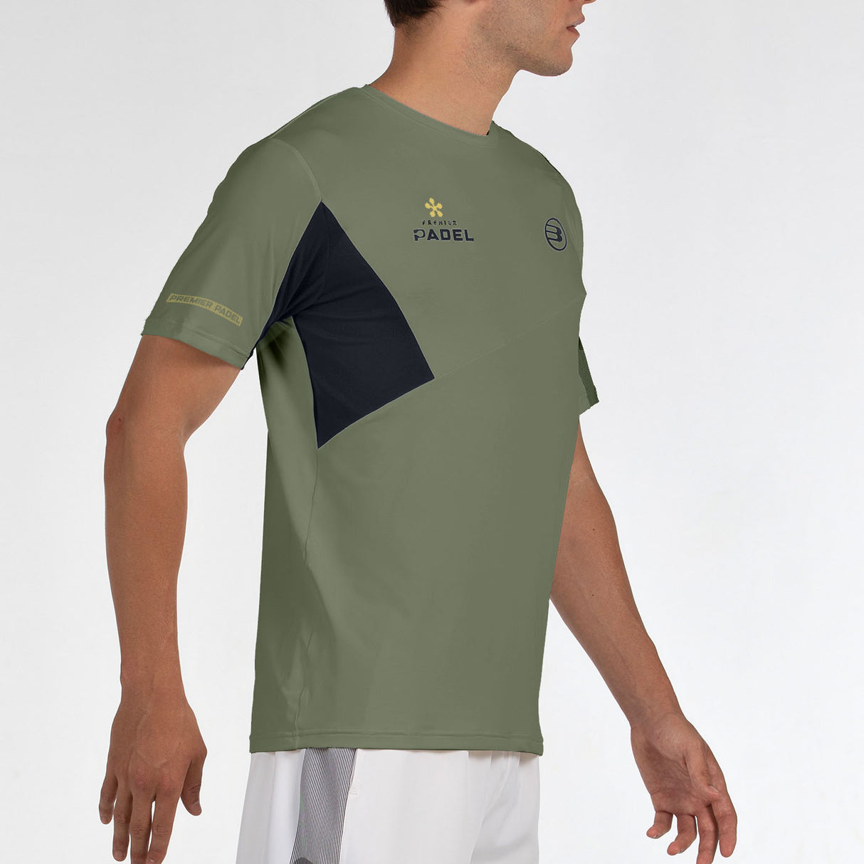 Tee Shirt de padel Bullpadel Pocate Kaki