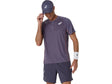 Polo Asics Match Actibreeze Greyish Purple vue de face