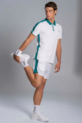 Polo Nox Pro Blanc / Vert Ivoire