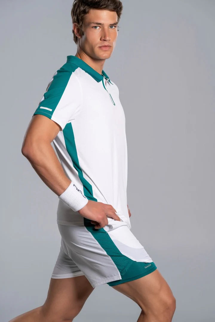 Polo Nox Pro Blanc / Vert Ivoire