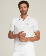 Polo Wilson Bela Seamless Blanc vue de face