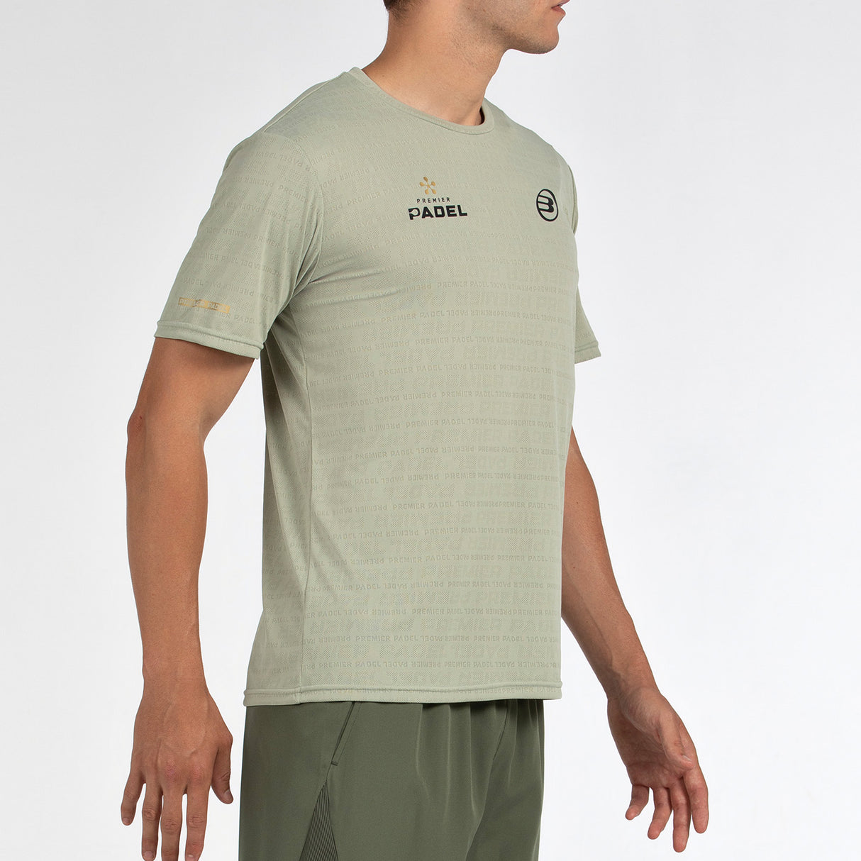 Tee Shirt de padel Bullpadel Prilep Eucalipto