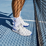 Chaussures On THE ROGER Pro Men White Indigo vue angle 