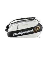 Vue latérale du Sac Bullpadel Vertex Premier Padel Blanc