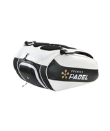 Vue du dessus du Sac Bullpadel Vertex Premier Padel Blanc