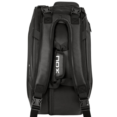 Sac Nox Pro Noir entièrement ouvert pour rangement maximal
