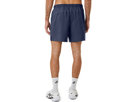 Short Asics Bleu Marine vue arrière