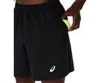 Détail tissu respirant Short Asics Court Performance Black