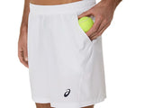 Détail tissu respirant Short Asics Court Short White