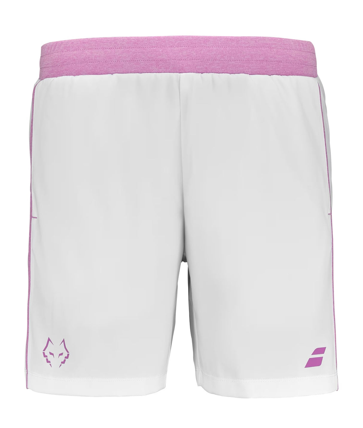 Short Babolat Lebron Blanc vue de face