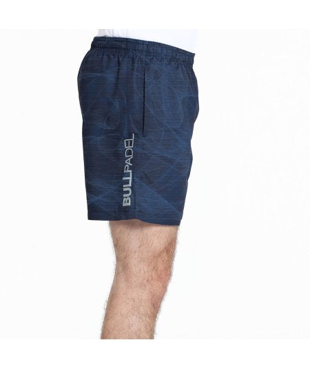 Short Bullpadel Coiris Azul Marino vue arrière