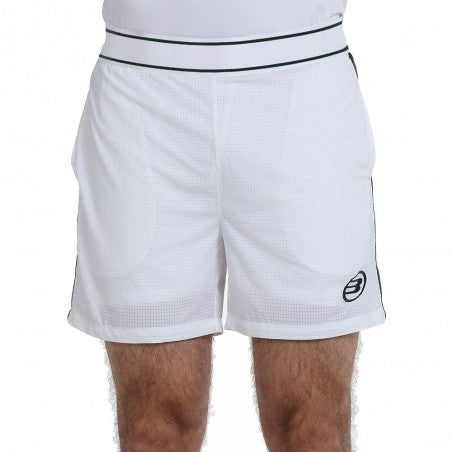 Short Bullpadel Lobios Blanc vue de face