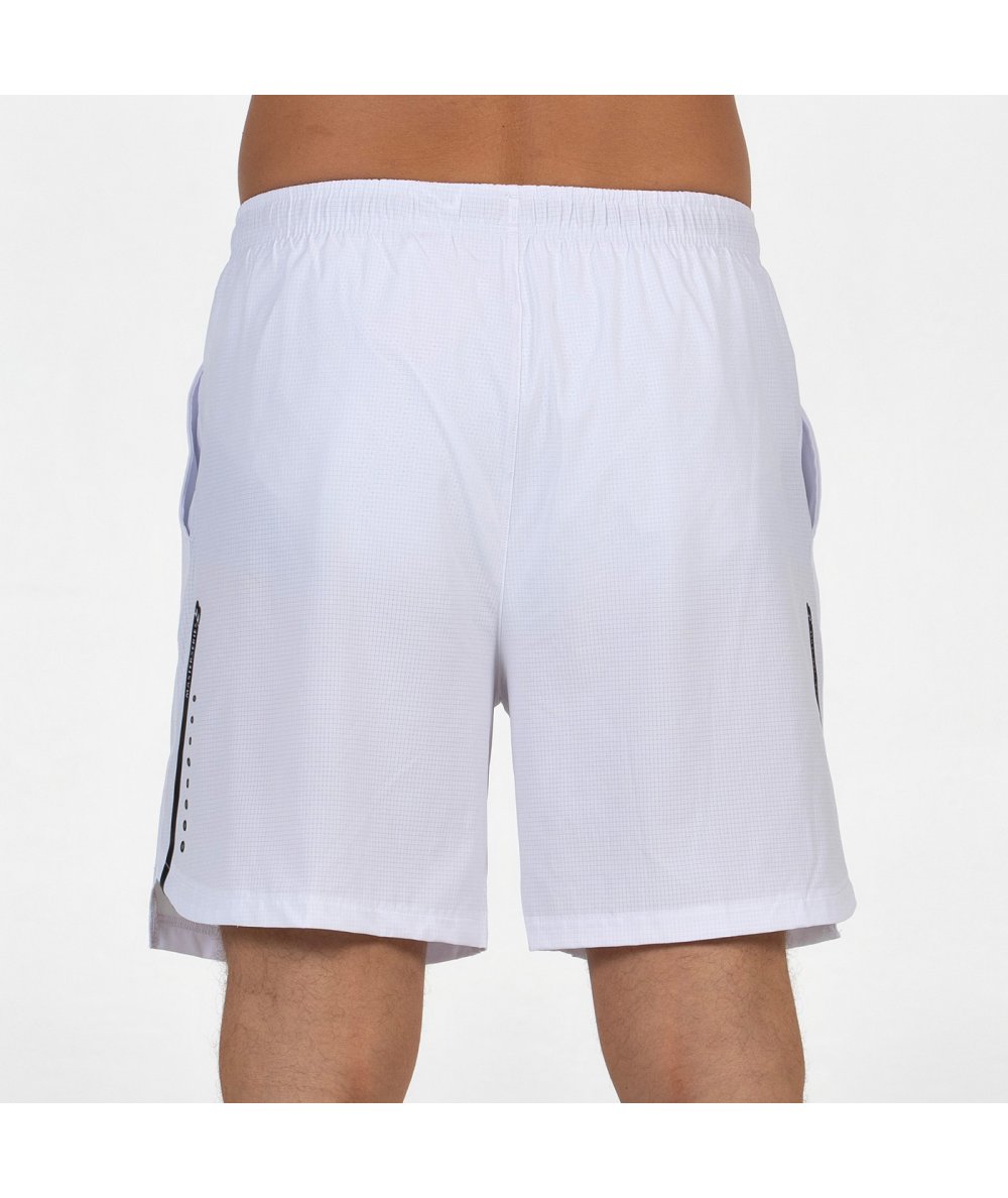 Short de padel Bullpadel Mazari Blanco
