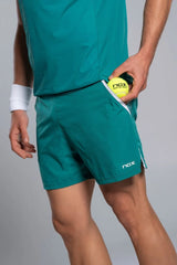 Short de padel Nox Pro Vert Ivoire