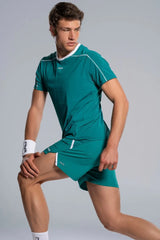 Short de padel Nox Pro Vert Ivoire