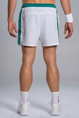Short de padel Nox Pro Blanc / Vert Ivoire
