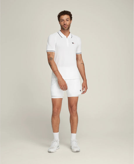 Short Wilson Bela Blanc porté en action