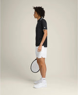 Détail tissu et ceinture Short Wilson Tournament V2 7'' White