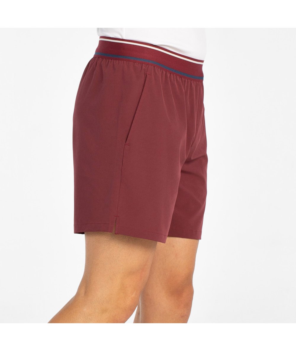 Short de padel Bullpadel Alu Vino Burdeos
