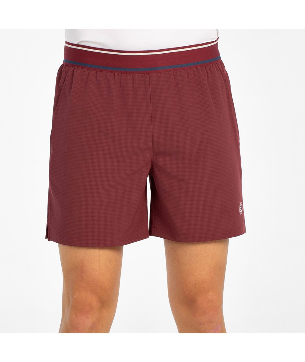 Short de padel Bullpadel Alu Vino Burdeos