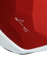 Logo Siux Diablo Sanyo en finition rouge brillante