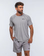 Tee Shirt Siux Match 2 Gris vue de face
