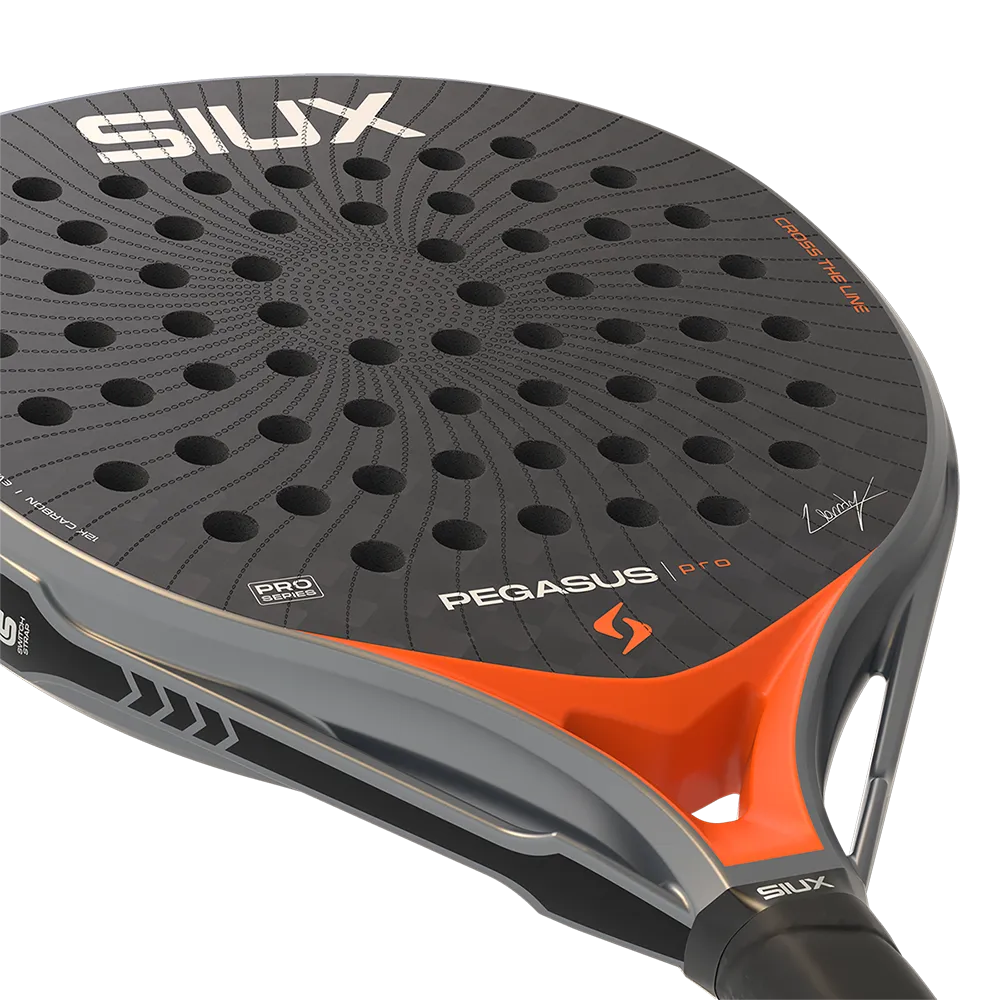 Raquette de padel Siux Pegasus Pro 2026 Lava Orange